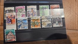 1973/1975 ET Vollstempel Landschaftsbilder inkl. 528 Innersc