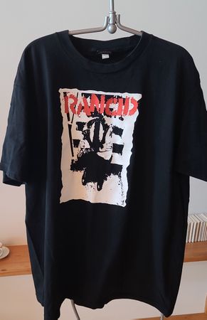 Rancid T-Shirt schwarz mit Bandprint gebraucht