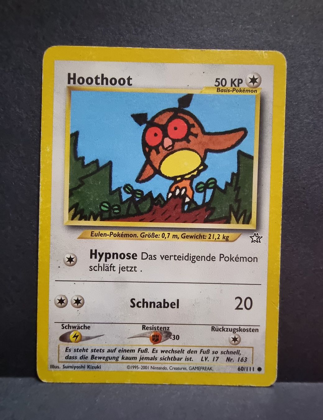 Pokémon Carte collezionabili: Pokémon Neo Genesis - Hoothoot - 60/111 – Nuovo (secondo la descrizione) da Roggwil BE venduto da S_Cards