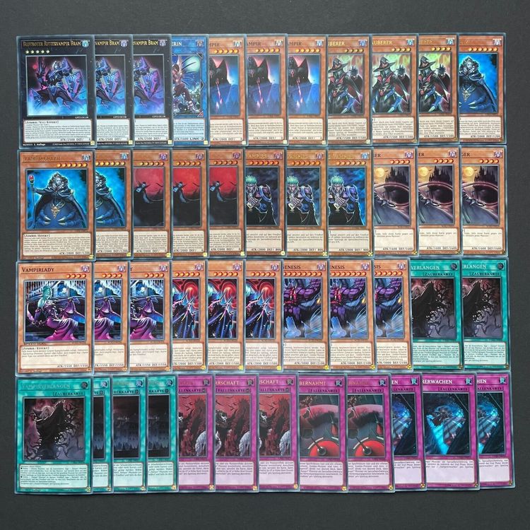 YUGIOH Vampir Deck | Camula Deck | Sammlung | Zombie | König | Kaufen ...