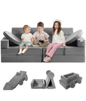 + VEVOR Kindersofa Kindersessel Spielsofa 15 in 1 Spiel