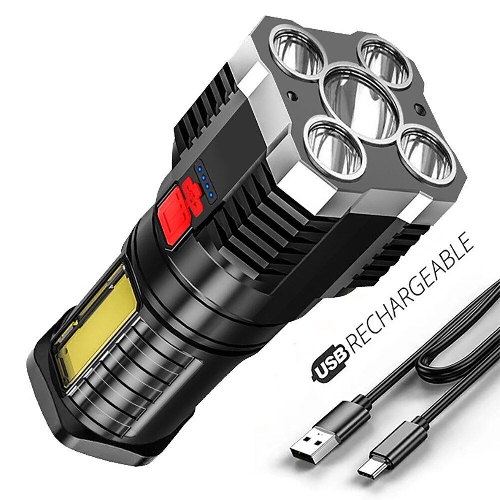 Lampade: Wiederaufladbare LED Taschenlampen – Nuovo e nell'imballaggio originale da Uerkheim venduto da Kaufoption