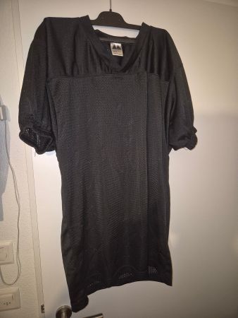 American Football Practice Jersey, schwarz, Grösse L