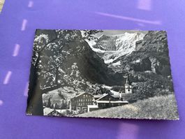 Grindelwald, Fiescherwand, alte Ak, Rarität! 1952