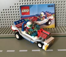 LEGO Rennwagen 6646 mit Anleitung