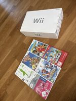 Wii komplett inkl Spiele und Wii Board.