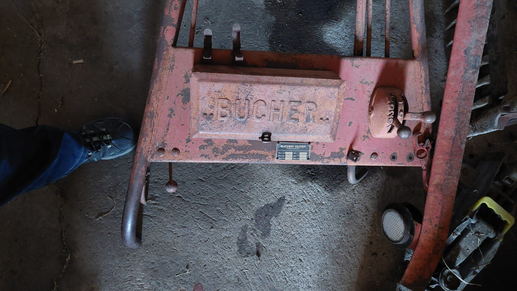 Bucher Tutte le macchine: Bucher - Guyer  K5  Einachser 1962 – Difettoso da Donzhausen venduto da Wolf67 3