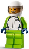 Race Car Driver - Male | LEGO Figur | cty1400 | NEU