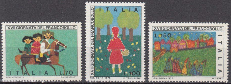 Alle Briefmarken: Italien 1975 postfrisch – Gebraucht aus Bürglen TG von StampGraf 3