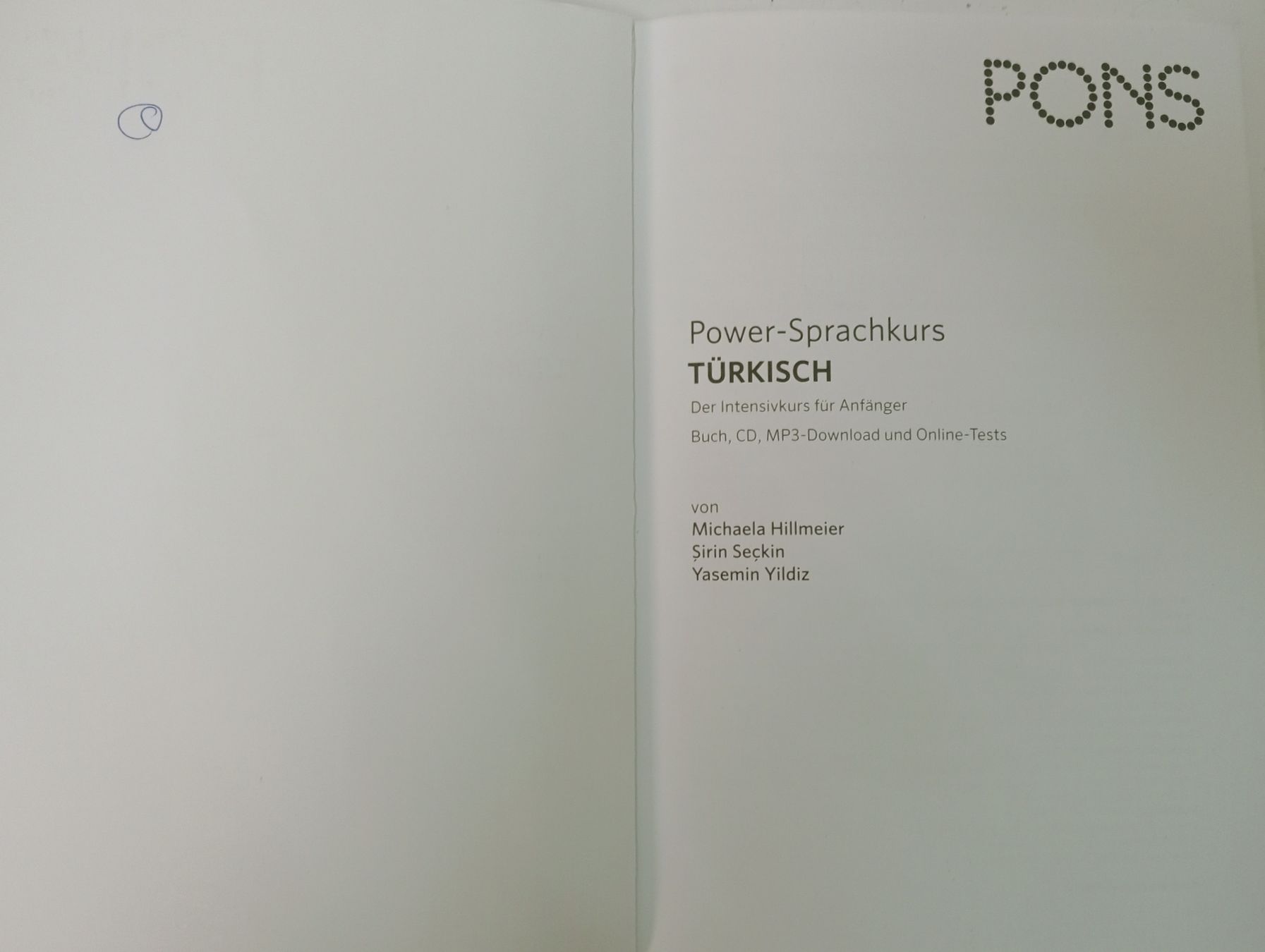 Libri: PONS Türkisch 1 A1 - A2 Sprachkurs  – Usato da Allschwil venduto da Evgeniia78 2