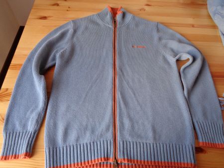 Herren-Strickjacke, Baumwolle, Gr. 44/46, neuwertig