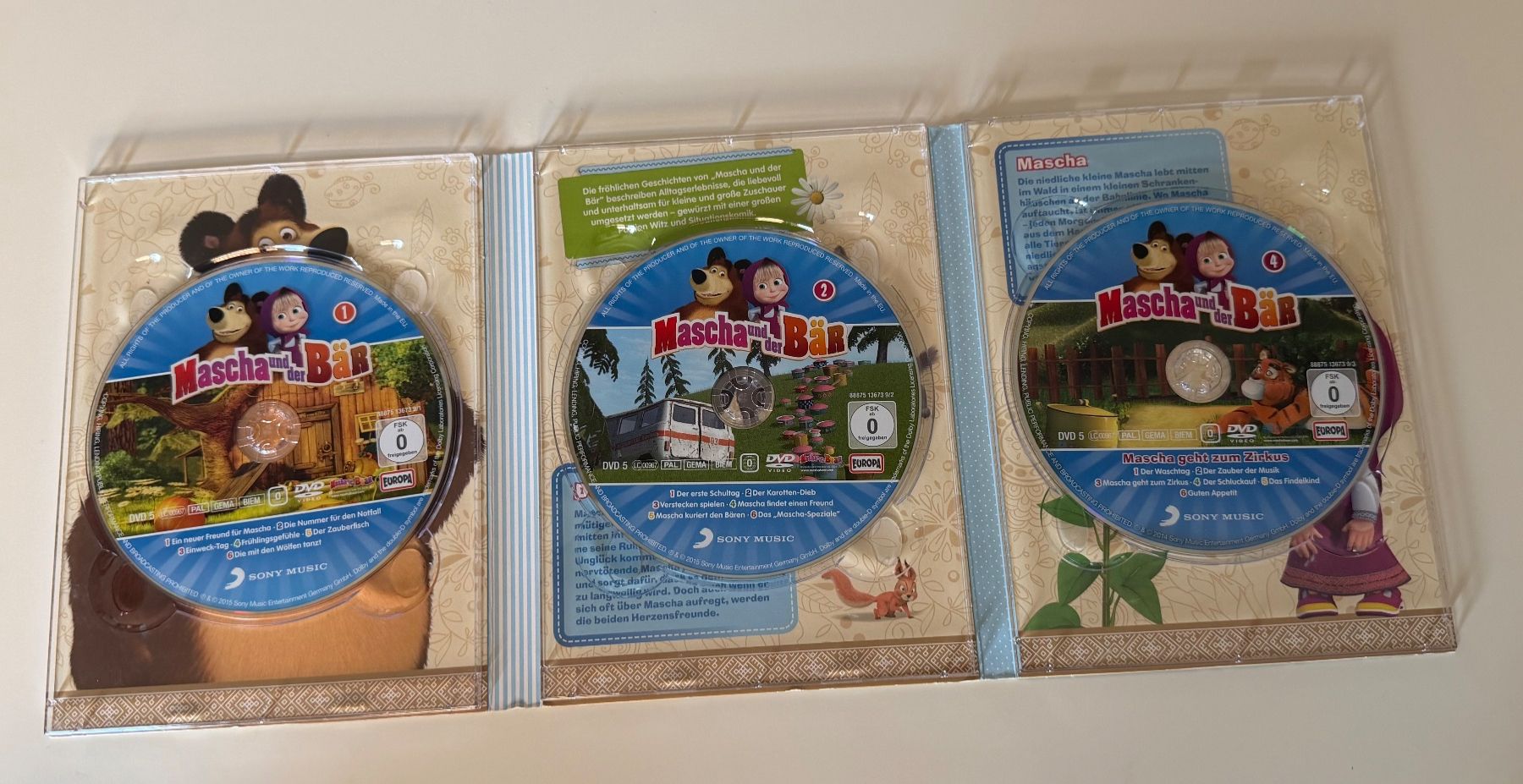 Alle DVDs: Mascha und der Bär DVD Box 3 DVDs – Gebraucht aus Altstätten SG von sheamus 4