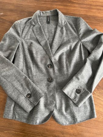 Marc Cain Blazer Grau Wolle Gr. 40 (4) Top Zustand!