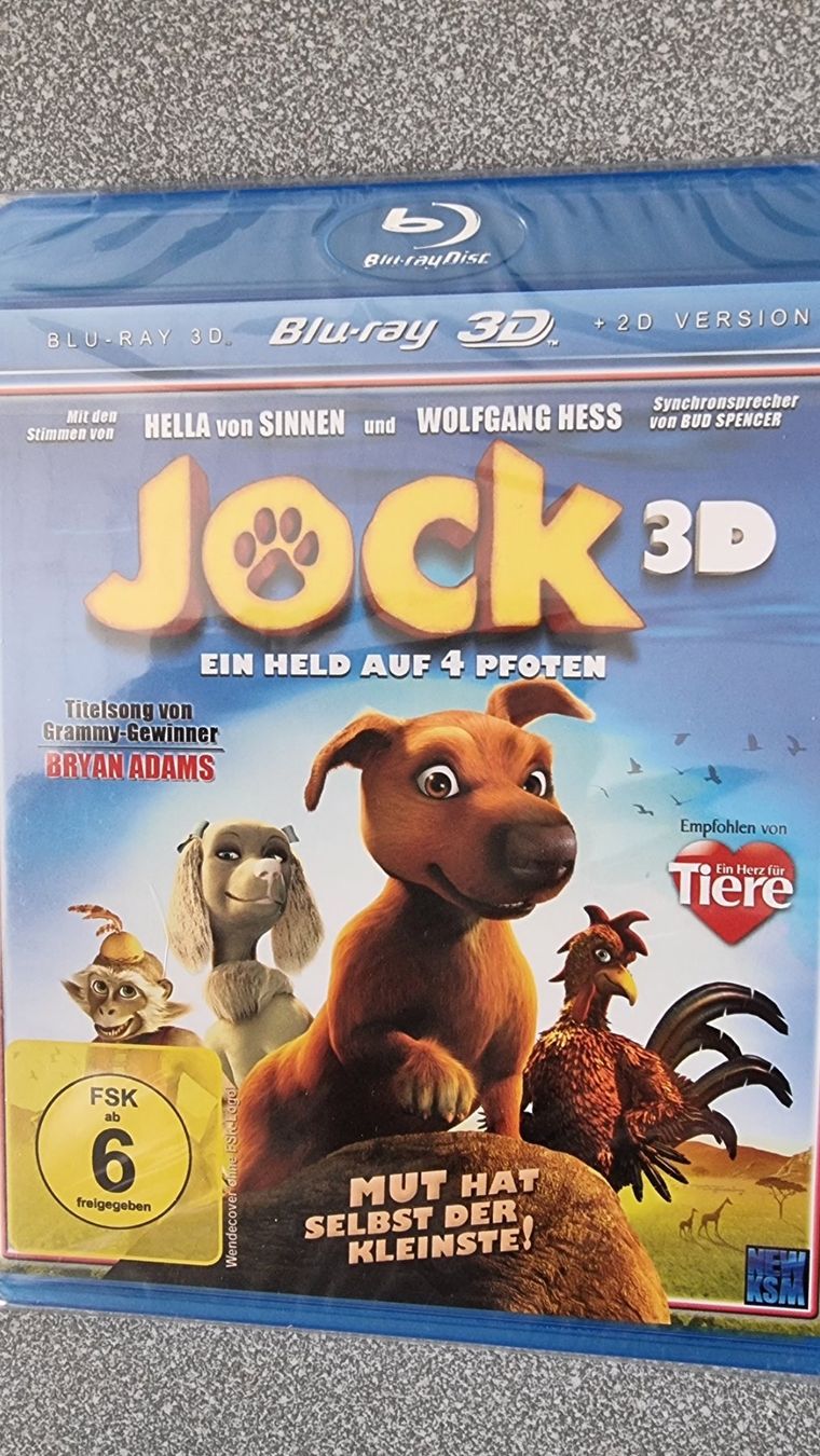 Tutti i DVDs: Blu Ray - Jock / 3D – Nuovo e nell'imballaggio originale da Oetwil am See venduto da fineli2