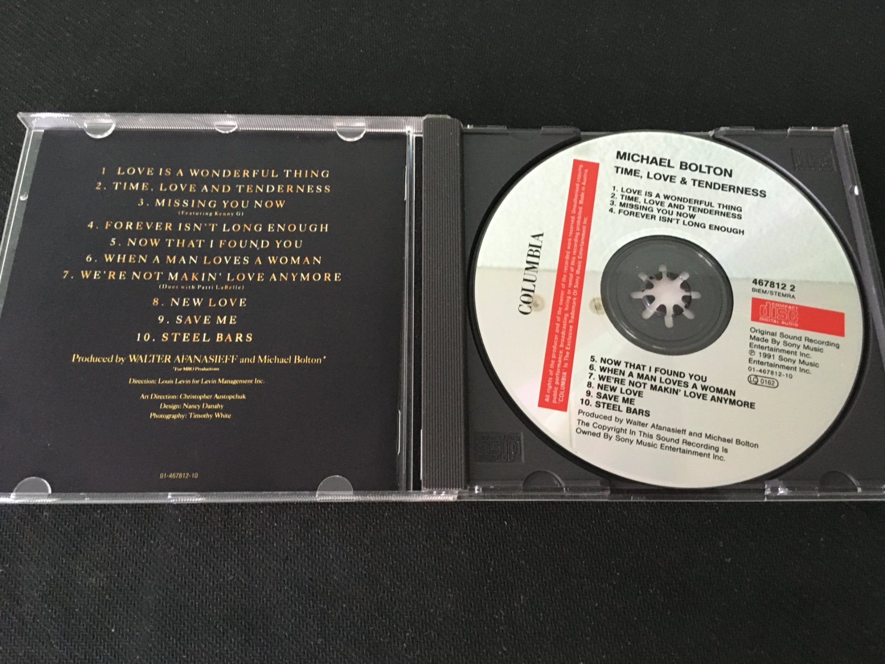CD: Michael Bolton - Time, Love & Tenderness -CD- – Usato da St.Gallen venduto da MedienJoe 1
