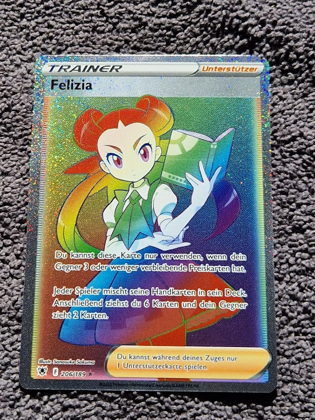 Pokémon Carte collezionabili: Pokemon Felizia 206/189 – Usato da Gossau SG venduto da Sev7ven