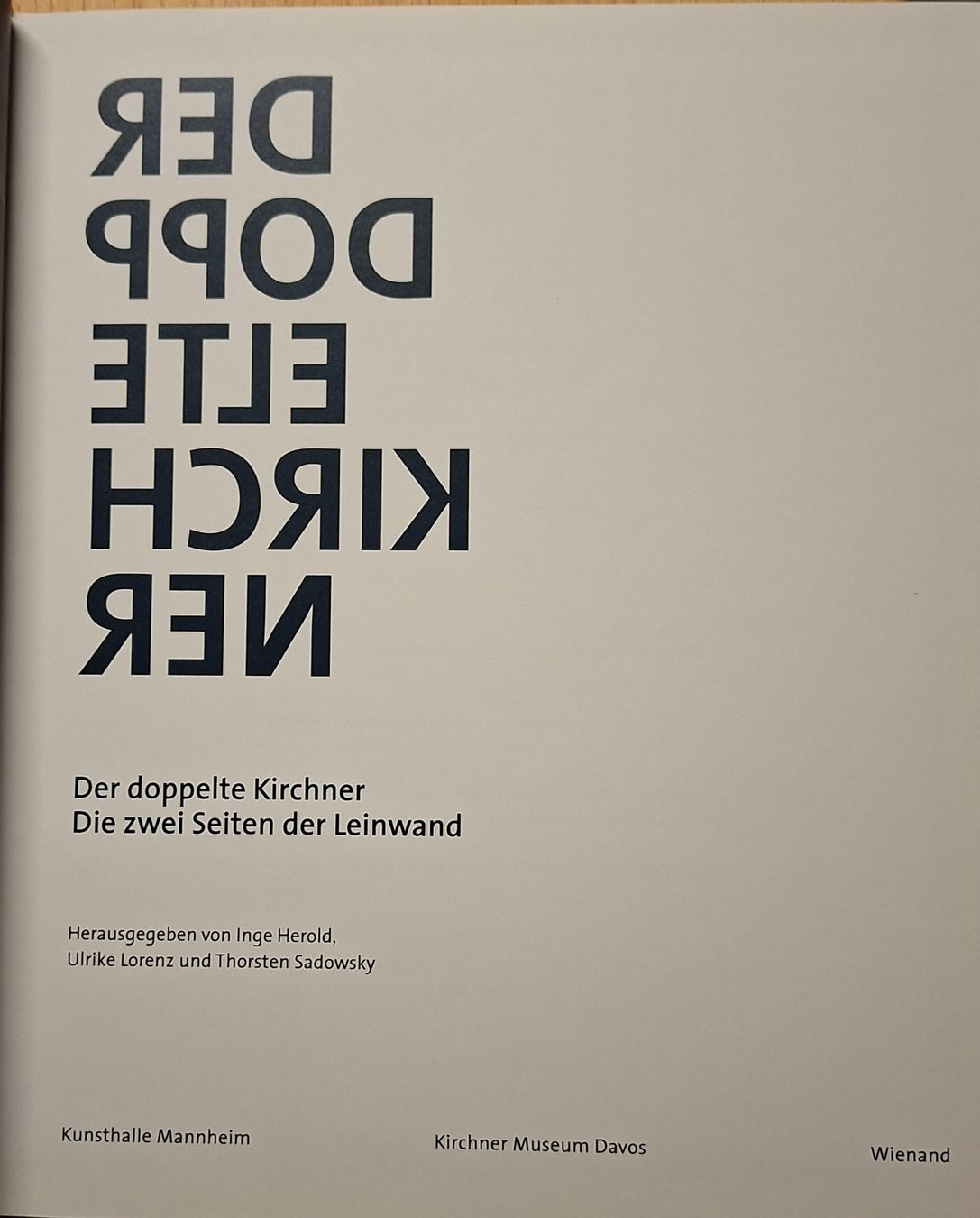 Libri: Der doppelte Kirchner - Seltenes Exemplar! – Nuovo (secondo la descrizione) da Niederglatt ZH venduto da Siegfried67 2