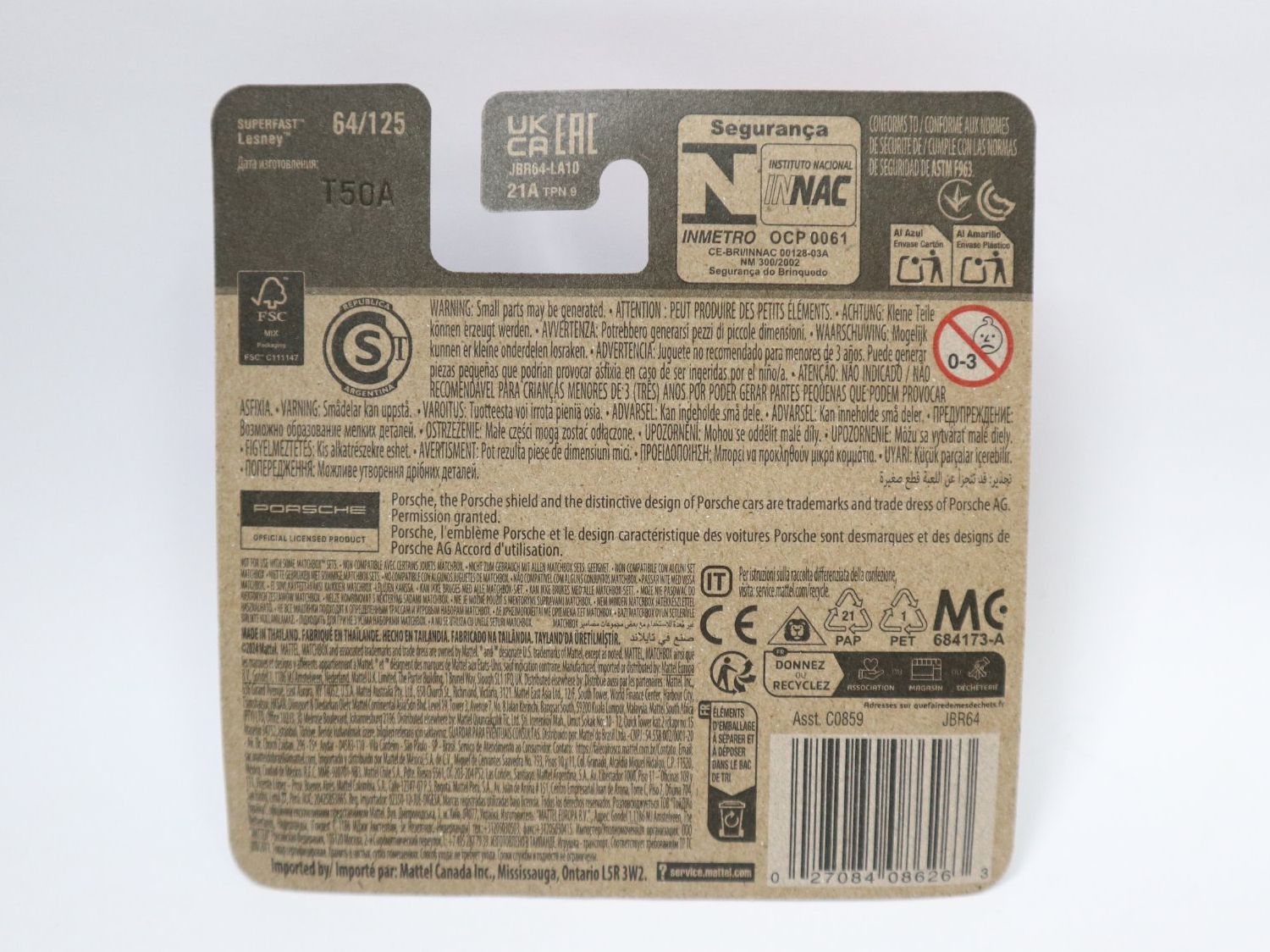 Matchbox Modellini d'auto: Matchbox Porsche Macan S, neu – Nuovo e nell'imballaggio originale da Eschenbach SG venduto da Astalavista 2