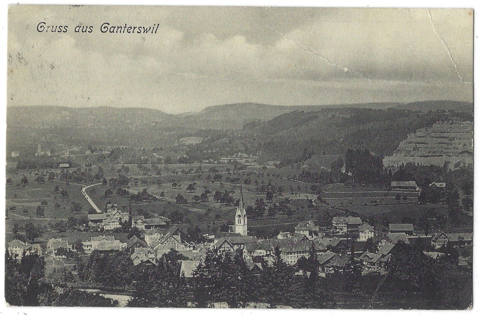 Cartoline postali: Gruss  aus  Ganterschwil – Usato da Bütschwil venduto da Jackson1A