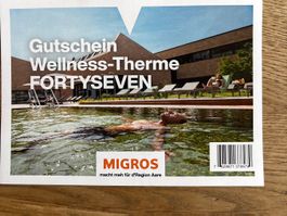 Gutschein Wellness-Therme Fortyseven Baden ab Fr. 6.50! Top!