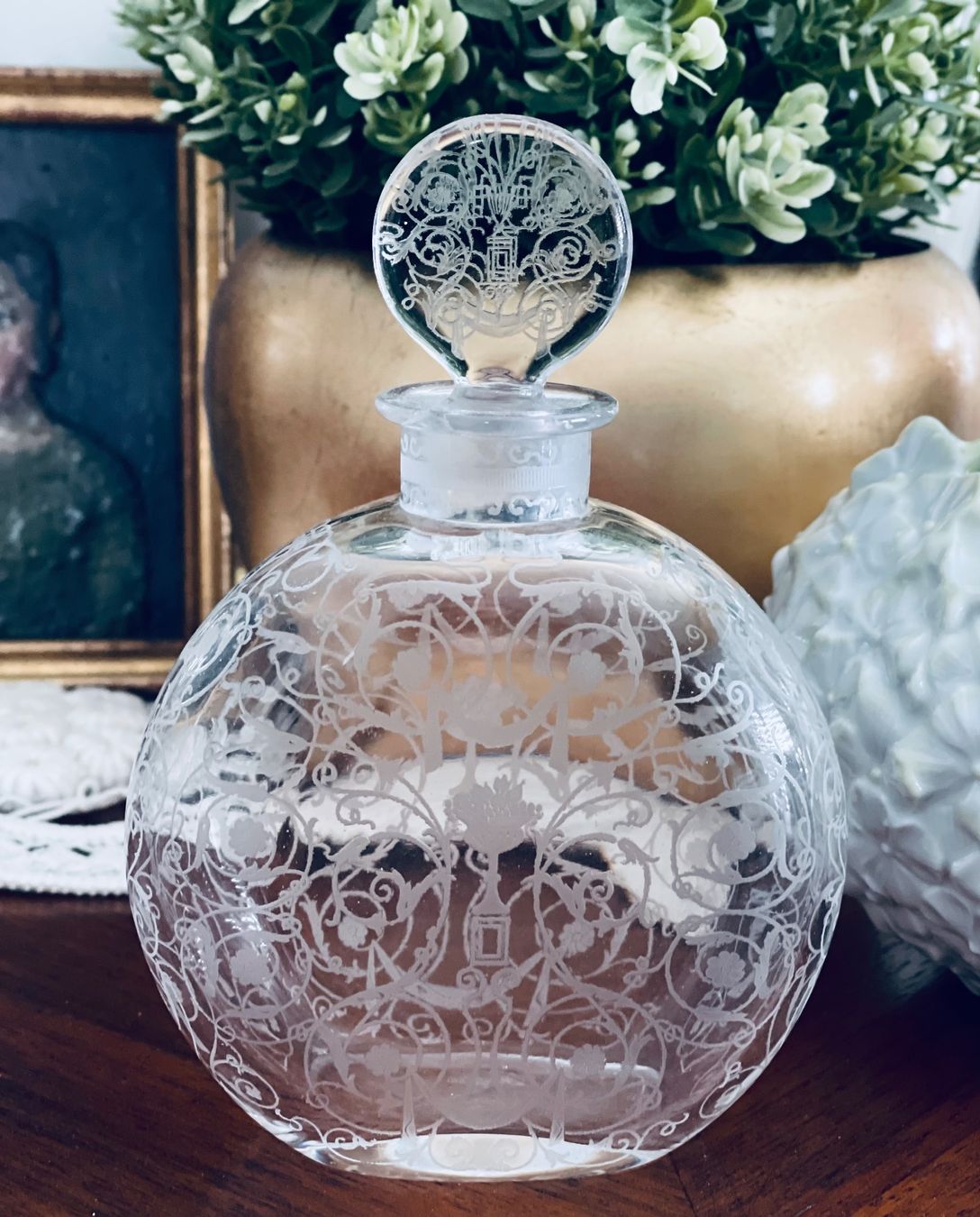 Baccarat Flaconi: BACCARAT wunderschöne Flasche – Usato da Winkel venduto da KaschmirArt 3