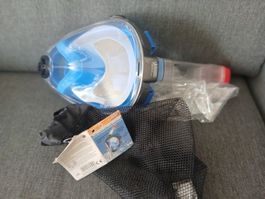 Neue ungebrauchte Schnorchelmaske Fullface, Grösse S/M