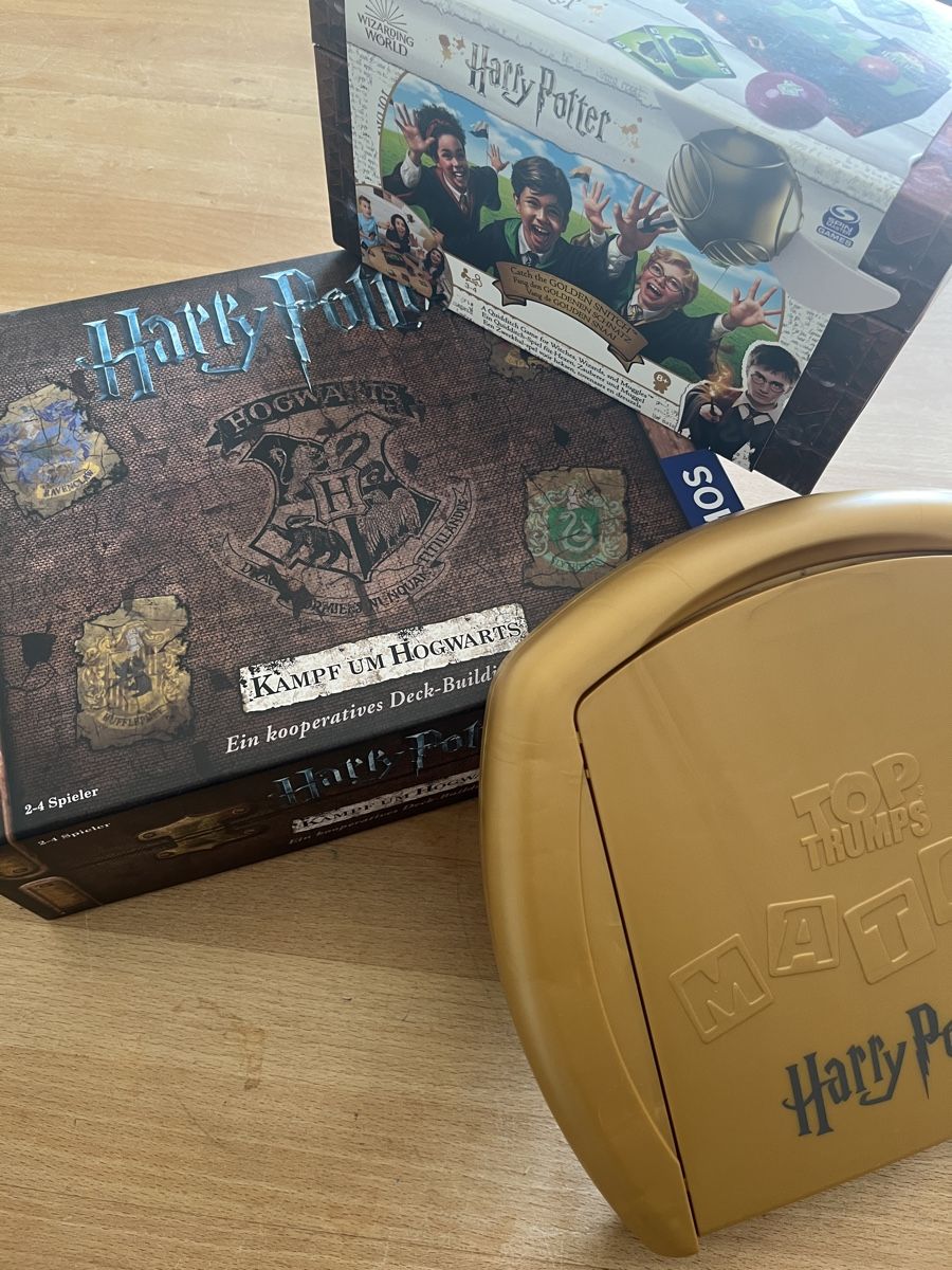 Spiele: 3 Stück Harry Potter Spiele – Gebraucht aus Niederbipp von zimtzucker78