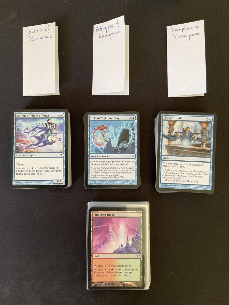 Magic The Gathering Carte collezionabili: Magic the Gathering - Common & Uncommon Paket - Kamigawa – Usato da Oberarth venduto da jan_w5b6 4