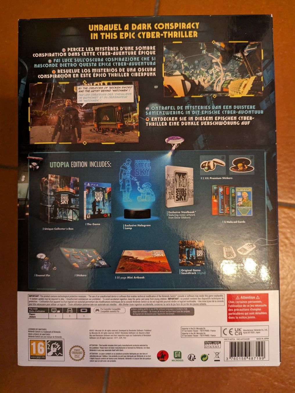 Nintendo Spiele: Beyond a Steel Sky - Utopia Edition - Nintendo Switch – Neu und originalverpackt aus Seseglio von Stebu74 2