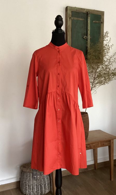 Vera Mont Robe Légère Sommerkleid – Tailliert, Unifarben, 100 Cm Gesamtlänge – Elegantes Freizeitkleid Für Warme Tage