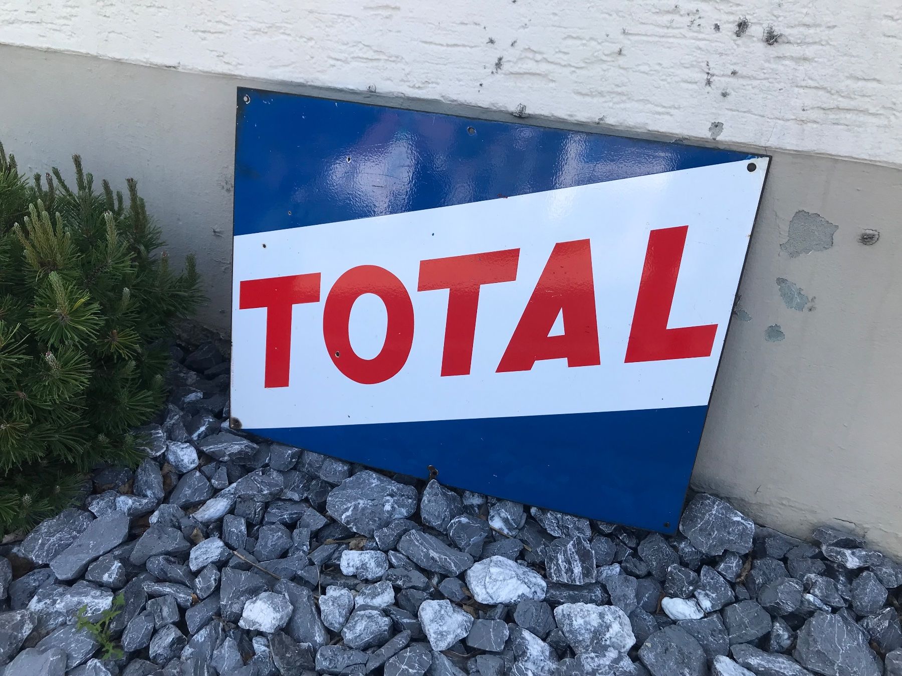 Insegne: Total - Emailschild – Usato da Erlinsbach venduto da Stu-ff
