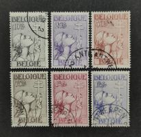 Belgien 1933 “Tuberculosis Society” LoT gestempelt