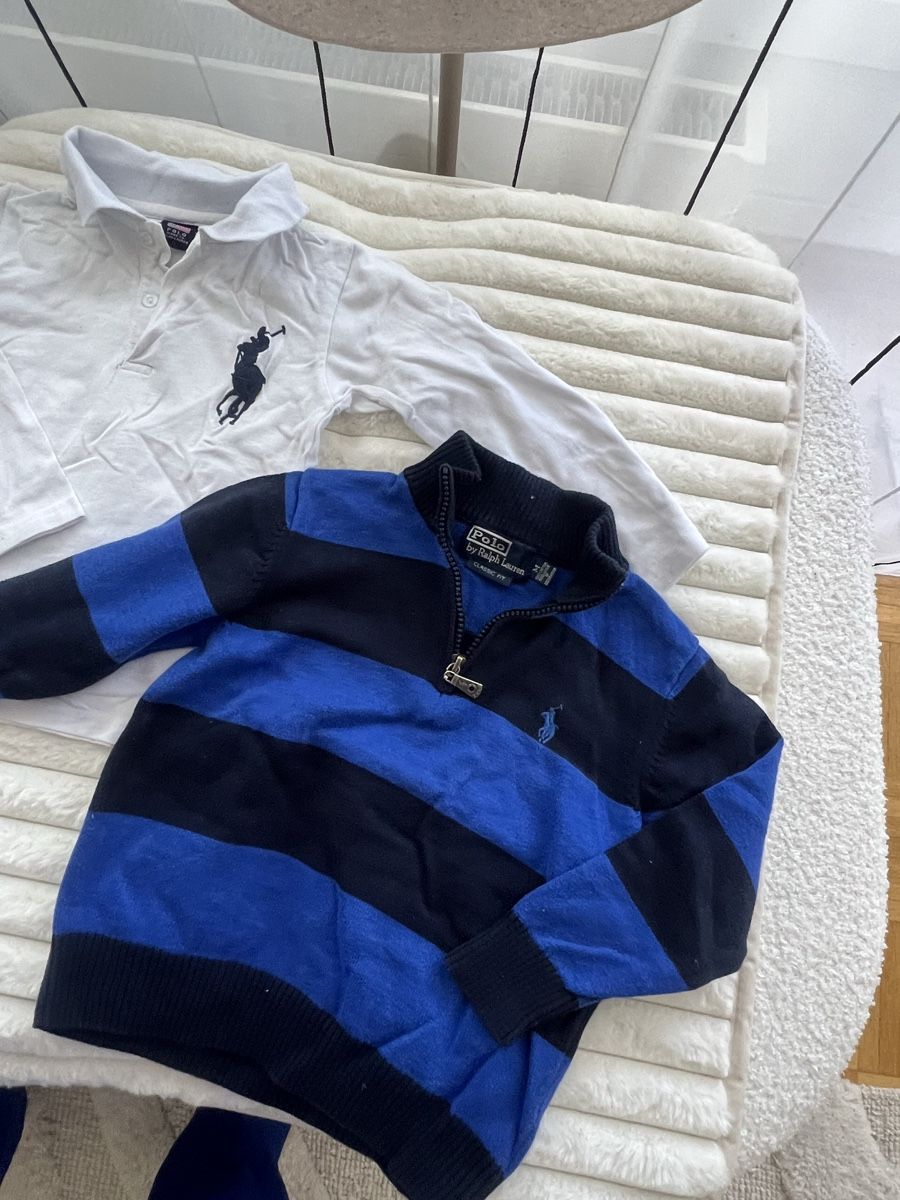 Ralph Lauren Pullover & Sweatshirts: RALPH LAUREN STRICKPULLOVER M GRATIS SWEATSHIRT GR CA 122 – Gebraucht aus Basel von theo-g77 3