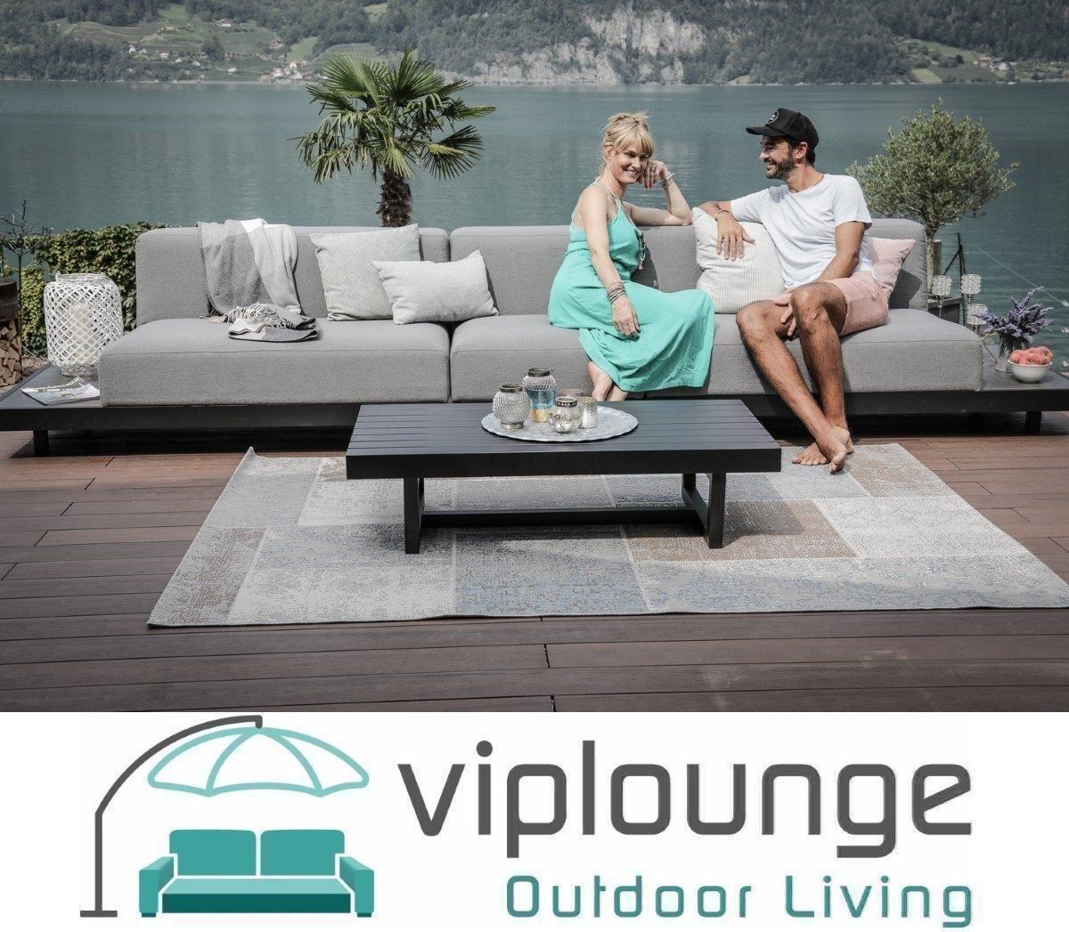 Viplounge Divani: Lounge Outdoor 100% wetterfest – Nuovo e nell'imballaggio originale da Uznach venduto da viplounge 1
