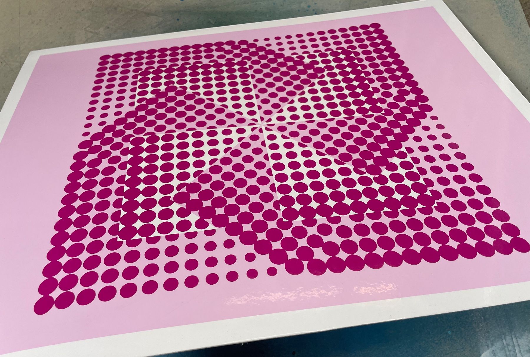 Foto & Immagini: Bild Siebdruck pink – Usato da Rütihof venduto da JulieH85 2