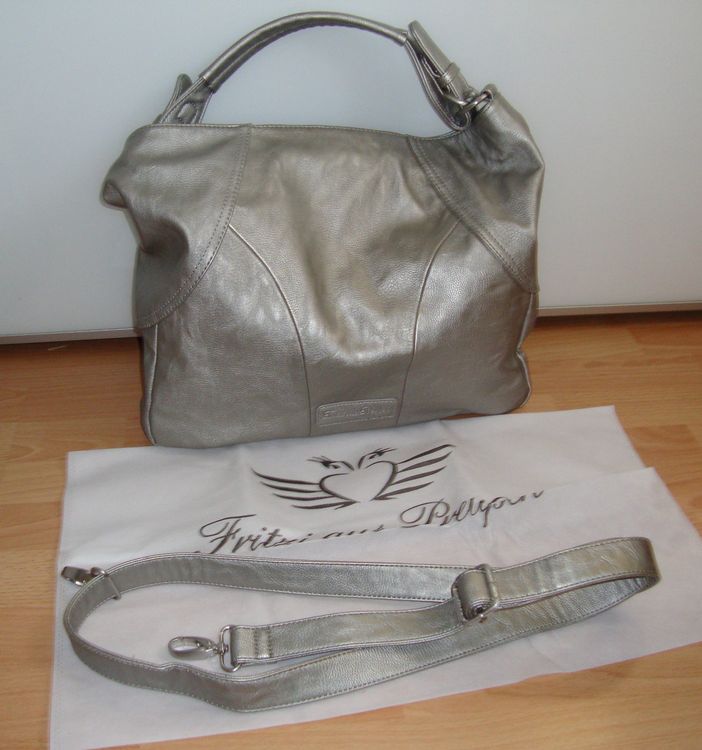 Fritzi Aus Preussen Damen Izzy02 Canvas Shopper, Rosa Leo, Tamaño único