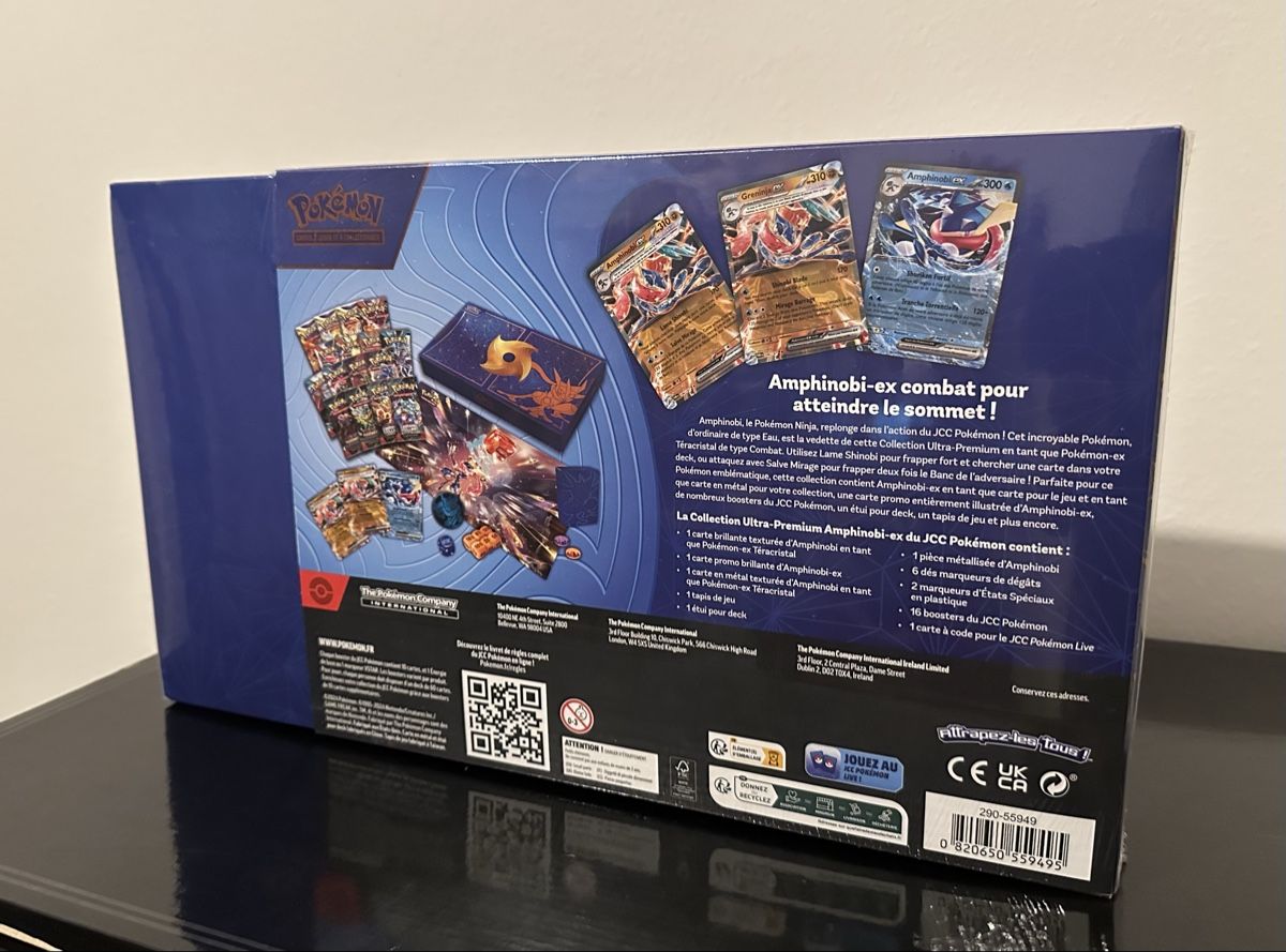Pokémon Carte collezionabili: Pokémon FR Ultra Premium Amphinobi – Nuovo e nell'imballaggio originale da Grand-Lancy venduto da Mario64 1
