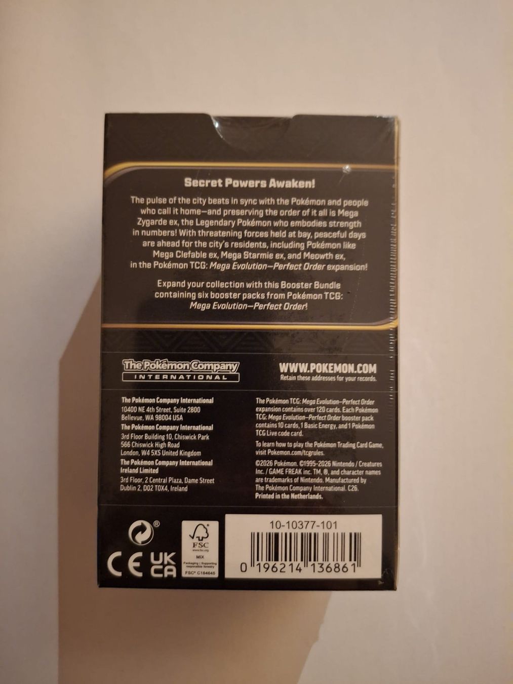 Pokémon Sammelbilder & Trading cards: Pokemon - Perfect Order - Booster Bundle - EN – Neu und originalverpackt aus Trub von PM94 1