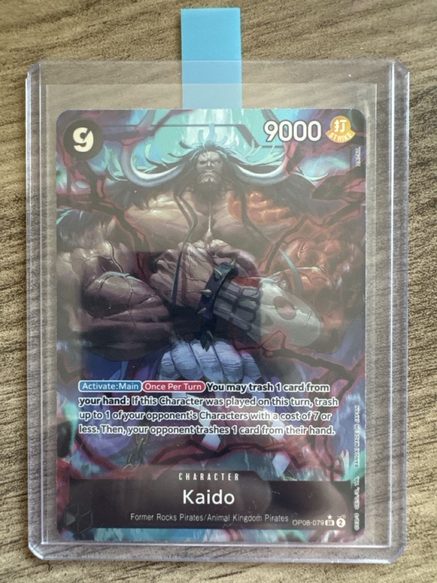 Bandai Carte collezionabili: One Piece TCG OP08-079 Kaido – Nuovo (secondo la descrizione) da Luzern venduto da kel_k28d