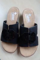 Damensandalen Grösse 40, LEDER, Marke: RIEKER - NEU