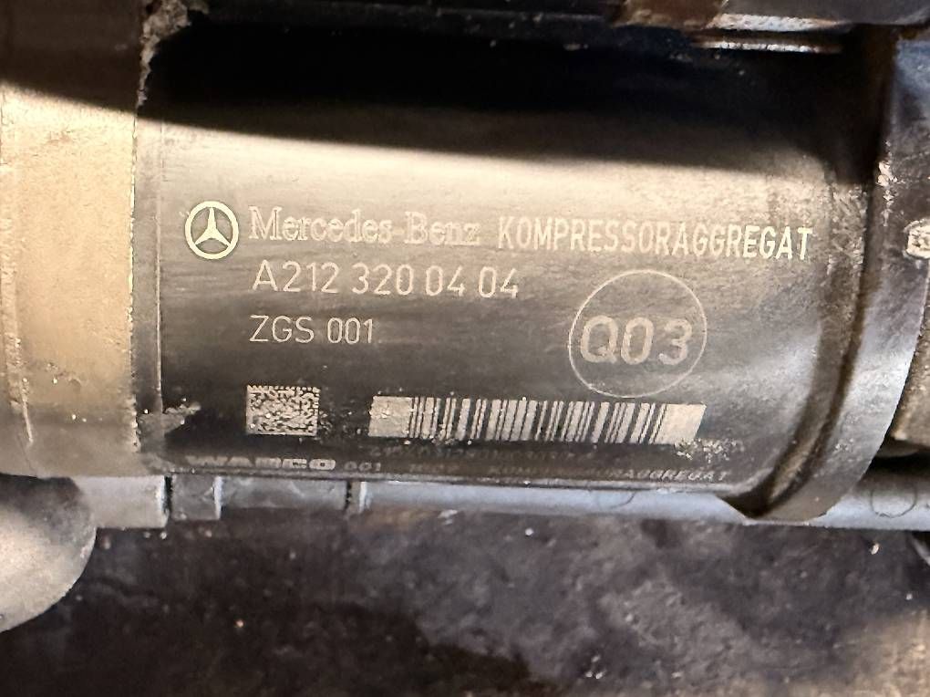 Tutti pezzi di ricambio auto: Mercedes-Benz Luftfederung Kompressoraggregat  – Usato da Udligenswil venduto da Sch2s 3