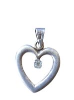 Anhänger Silber Diamant