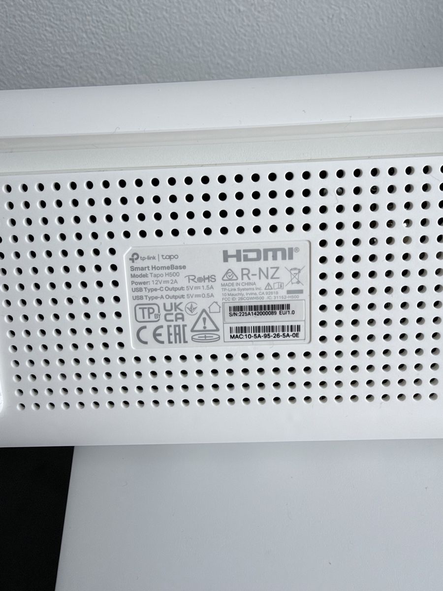 TP-Link Sistemi d'allarme: TP-Link Tapo H500 – Usato da Amriswil venduto da Drughino 3