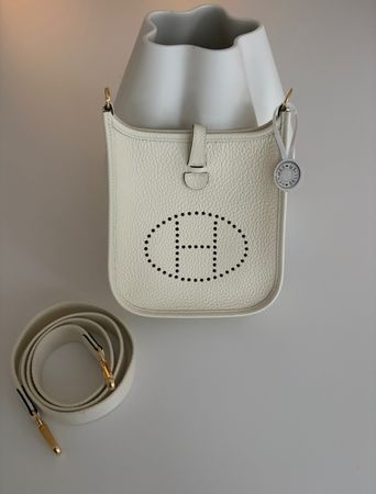 Hermès Evelyne 16 TPM – Farbe Cream – NEU – Full Set