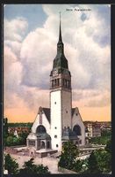 AK Bern, Pauluskirche mit Umgebung, 1911