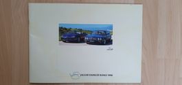 JAGUAR DAIMLER RANGE 1998 Broschüre inkl. XK Preisliste