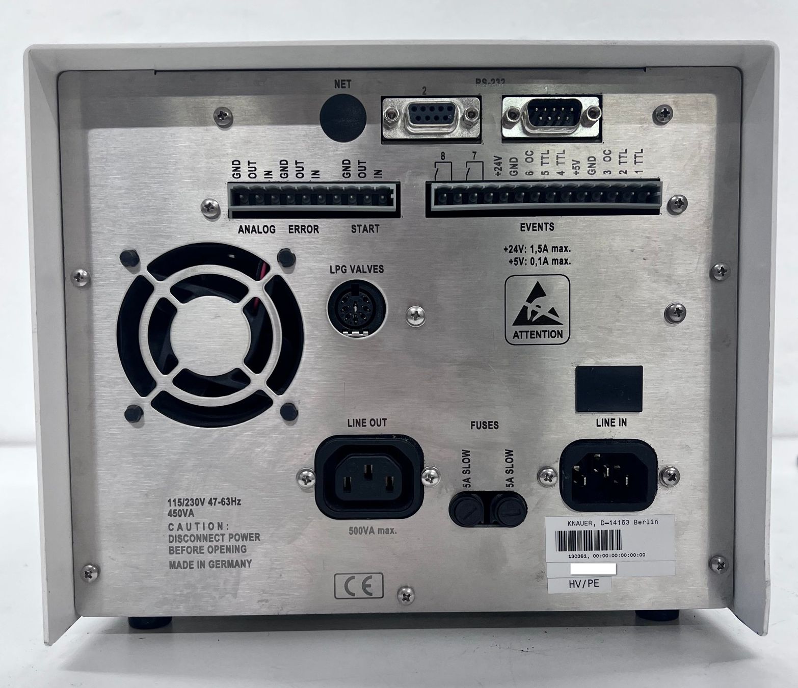 Accessori da laboratorio: Knauer Preparative HPLC Pumpe 1800 – Usato da Niederdorf venduto da LeptonAG_Labor 2