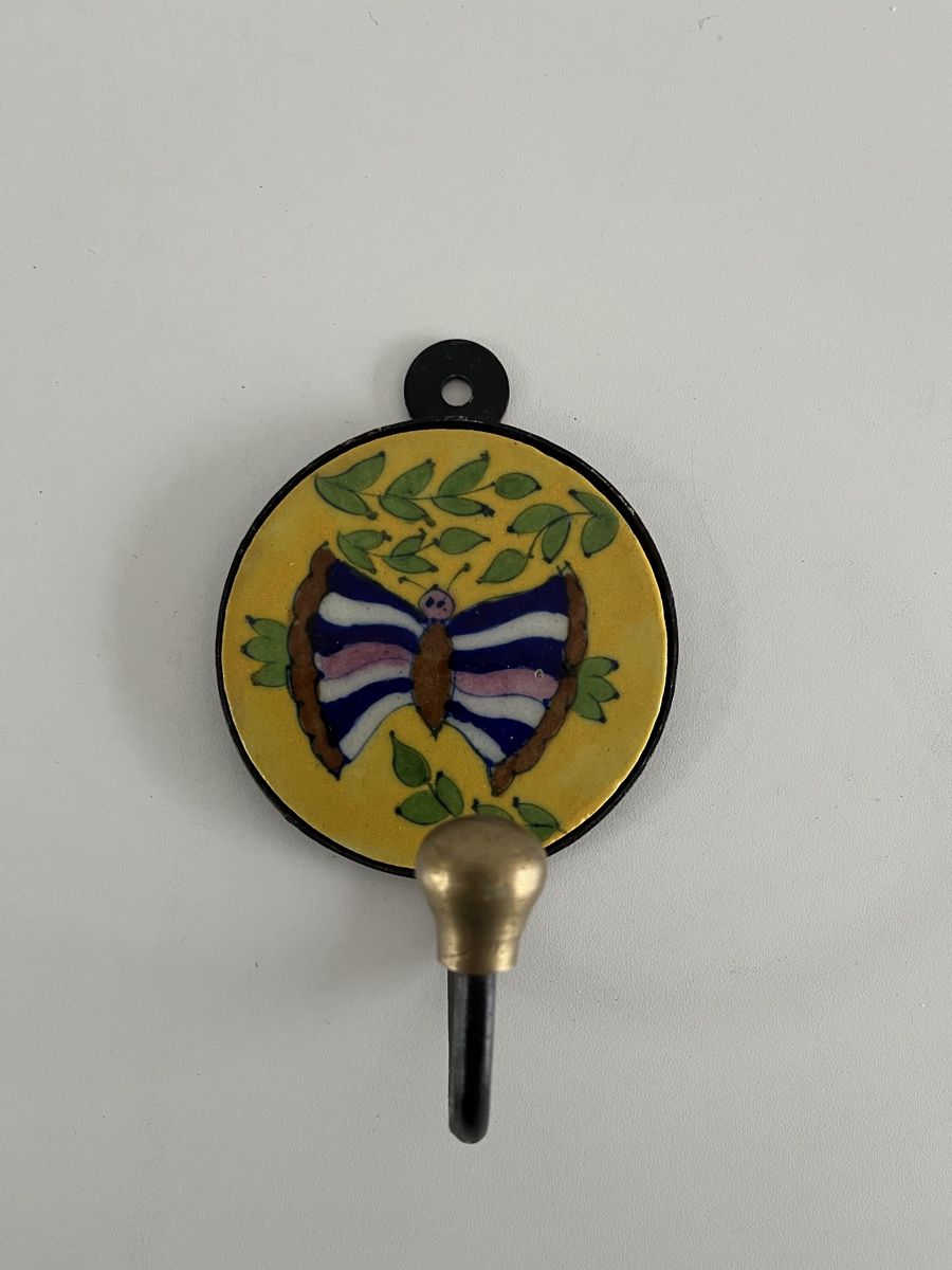 Tutte le decorazioni: Wandhaken mit Keramikbild / Schmetterling – Usato da Wetzikon ZH venduto da seli03 3