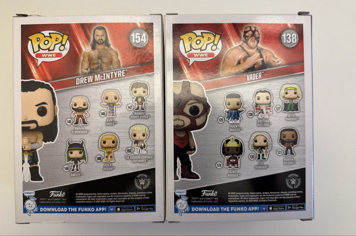 Funko Figurines: FUNKO POP WWE – Neuf (Voir description) à Küsnacht ZH par anya_ 1