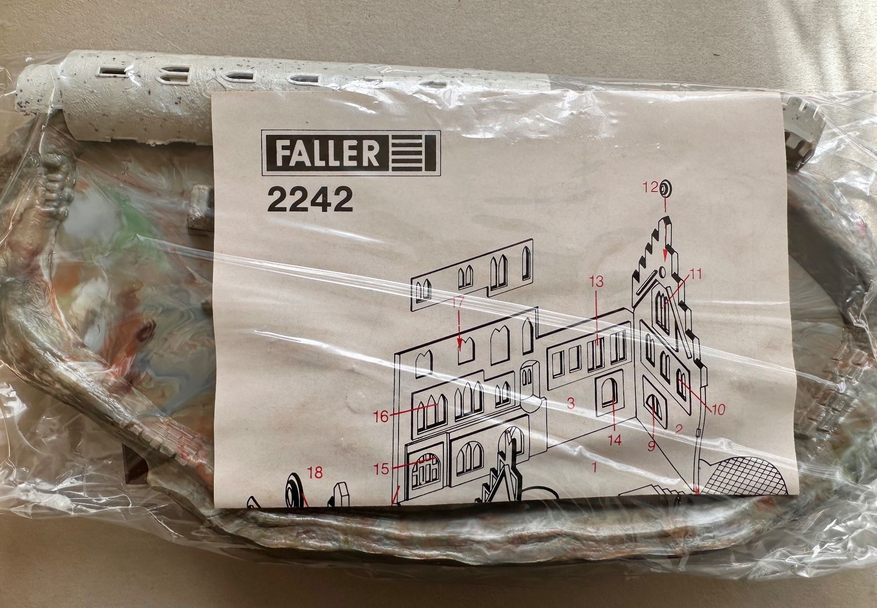 Faller Modellini di ferrovie: Faller B-2242 N Wasserburg – Nuovo e nell'imballaggio originale da Burgdorf venduto da Gedora 2